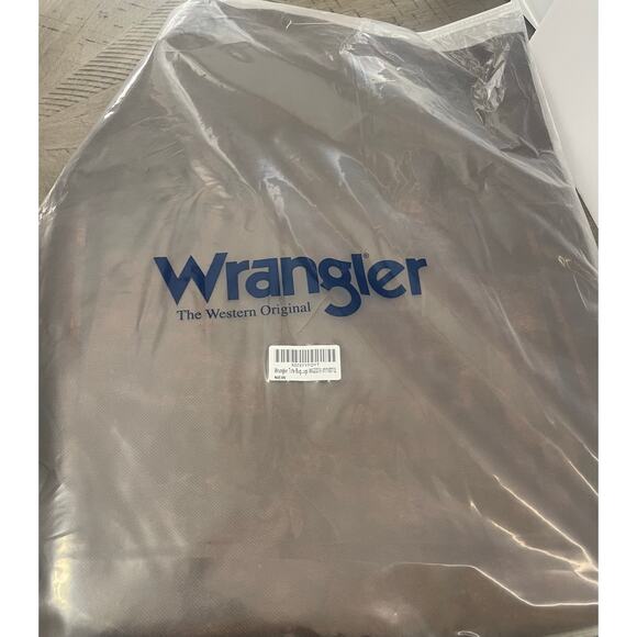 Wrangler Dark Turquoise Southwestern Canvas Large Tote *NEW in Package* - Picture 3 of 7